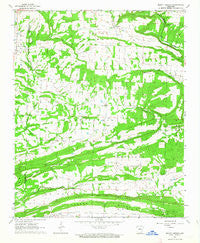Mount Vernon Arkansas Historical topographic map, 1:24000 scale, 7.5 X 7.5 Minute, Year 1963