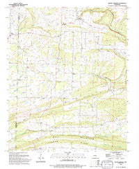 Mount Vernon Arkansas Historical topographic map, 1:24000 scale, 7.5 X 7.5 Minute, Year 1994