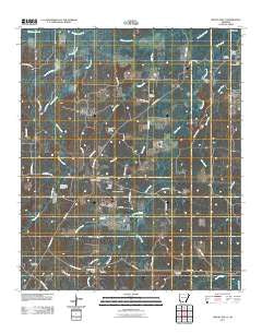 Mount Holly Arkansas Historical topographic map, 1:24000 scale, 7.5 X 7.5 Minute, Year 2011