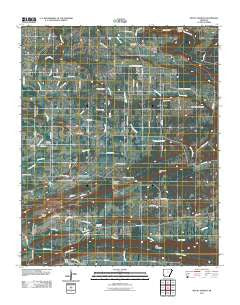 Mount Vernon Arkansas Historical topographic map, 1:24000 scale, 7.5 X 7.5 Minute, Year 2011