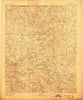 Mountain Home Arkansas Historical topographic map, 1:125000 scale, 30 X 30 Minute, Year 1894