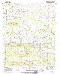 Mountain Springs Arkansas Historical topographic map, 1:24000 scale, 7.5 X 7.5 Minute, Year 1994