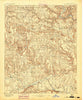 Mountain View Arkansas Historical topographic map, 1:125000 scale, 30 X 30 Minute, Year 1892