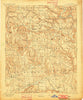 Mountain View Arkansas Historical topographic map, 1:125000 scale, 30 X 30 Minute, Year 1894