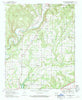 Mountainburg SW Arkansas Historical topographic map, 1:24000 scale, 7.5 X 7.5 Minute, Year 1969