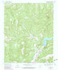 Mountainburg Arkansas Historical topographic map, 1:24000 scale, 7.5 X 7.5 Minute, Year 1969