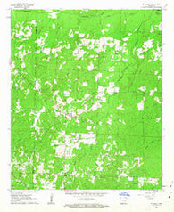 Mt Holly Arkansas Historical topographic map, 1:24000 scale, 7.5 X 7.5 Minute, Year 1962