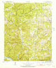 Mt Pleasant Arkansas Historical topographic map, 1:24000 scale, 7.5 X 7.5 Minute, Year 1942