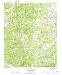 Mt Pleasant Arkansas Historical topographic map, 1:24000 scale, 7.5 X 7.5 Minute, Year 1942