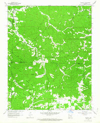 Mundell Arkansas Historical topographic map, 1:24000 scale, 7.5 X 7.5 Minute, Year 1957