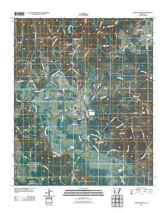 Murfreesboro Arkansas Historical topographic map, 1:24000 scale, 7.5 X 7.5 Minute, Year 2011