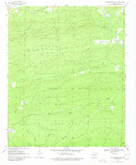 Murfreesboro NE Arkansas Historical topographic map, 1:24000 scale, 7.5 X 7.5 Minute, Year 1970