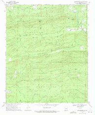 Murfreesboro NE Arkansas Historical topographic map, 1:24000 scale, 7.5 X 7.5 Minute, Year 1970
