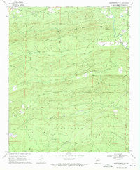 Murfreesboro NE Arkansas Historical topographic map, 1:24000 scale, 7.5 X 7.5 Minute, Year 1970