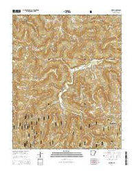 Murray Arkansas Current topographic map, 1:24000 scale, 7.5 X 7.5 Minute, Year 2014