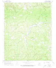 Murray Arkansas Historical topographic map, 1:24000 scale, 7.5 X 7.5 Minute, Year 1968