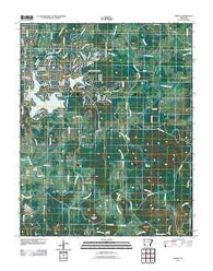 Myron Arkansas Historical topographic map, 1:24000 scale, 7.5 X 7.5 Minute, Year 2011