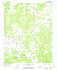 Myron Arkansas Historical topographic map, 1:24000 scale, 7.5 X 7.5 Minute, Year 1962