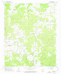 Myron Arkansas Historical topographic map, 1:24000 scale, 7.5 X 7.5 Minute, Year 1962