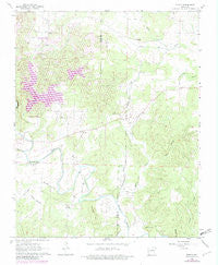 Myron Arkansas Historical topographic map, 1:24000 scale, 7.5 X 7.5 Minute, Year 1962