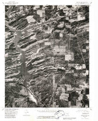 Narrows Dam Arkansas Historical topographic map, 1:24000 scale, 7.5 X 7.5 Minute, Year 1980