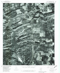 Narrows Dam Arkansas Historical topographic map, 1:24000 scale, 7.5 X 7.5 Minute, Year 1980