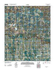 Nathan Arkansas Historical topographic map, 1:24000 scale, 7.5 X 7.5 Minute, Year 2011