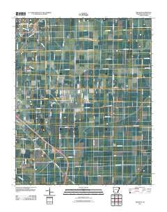 Needham Arkansas Historical topographic map, 1:24000 scale, 7.5 X 7.5 Minute, Year 2011