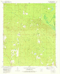 New London Arkansas Historical topographic map, 1:24000 scale, 7.5 X 7.5 Minute, Year 1981