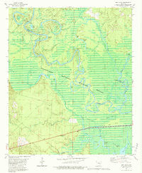 New Union Arkansas Historical topographic map, 1:24000 scale, 7.5 X 7.5 Minute, Year 1981