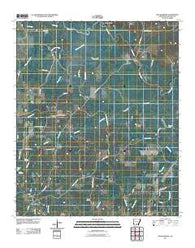 New Edinburg Arkansas Historical topographic map, 1:24000 scale, 7.5 X 7.5 Minute, Year 2011