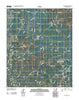 New Edinburg Arkansas Historical topographic map, 1:24000 scale, 7.5 X 7.5 Minute, Year 2011