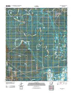 New Union Arkansas Historical topographic map, 1:24000 scale, 7.5 X 7.5 Minute, Year 2011