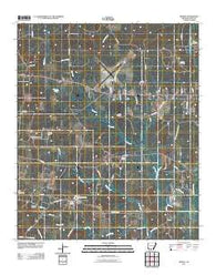 Newell Arkansas Historical topographic map, 1:24000 scale, 7.5 X 7.5 Minute, Year 2011