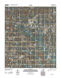 Newell Arkansas Historical topographic map, 1:24000 scale, 7.5 X 7.5 Minute, Year 2011