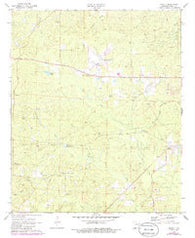 Newell Arkansas Historical topographic map, 1:24000 scale, 7.5 X 7.5 Minute, Year 1971