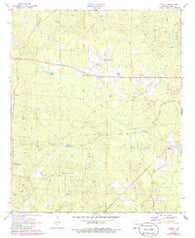 Newell Arkansas Historical topographic map, 1:24000 scale, 7.5 X 7.5 Minute, Year 1971