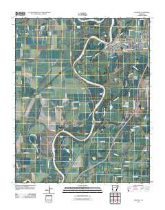 Newport Arkansas Historical topographic map, 1:24000 scale, 7.5 X 7.5 Minute, Year 2011