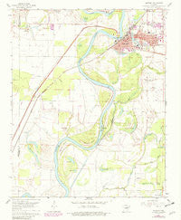 Newport Arkansas Historical topographic map, 1:24000 scale, 7.5 X 7.5 Minute, Year 1962