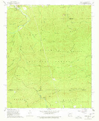 Nimrod SE Arkansas Historical topographic map, 1:24000 scale, 7.5 X 7.5 Minute, Year 1968