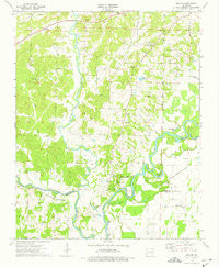 Noland Arkansas Historical topographic map, 1:24000 scale, 7.5 X 7.5 Minute, Year 1974