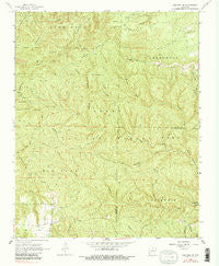 Norfork SE Arkansas Historical topographic map, 1:24000 scale, 7.5 X 7.5 Minute, Year 1966