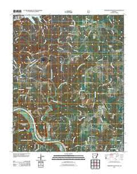 Norfork Dam South Arkansas Historical topographic map, 1:24000 scale, 7.5 X 7.5 Minute, Year 2011