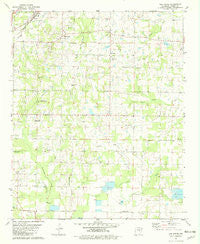 Oak Grove Arkansas Historical topographic map, 1:24000 scale, 7.5 X 7.5 Minute, Year 1982