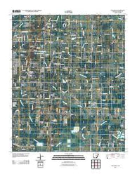 Oak Grove Arkansas Historical topographic map, 1:24000 scale, 7.5 X 7.5 Minute, Year 2011