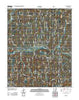 Oark Arkansas Historical topographic map, 1:24000 scale, 7.5 X 7.5 Minute, Year 2011