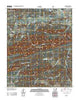 Oden Arkansas Historical topographic map, 1:24000 scale, 7.5 X 7.5 Minute, Year 2011