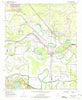 Ogden Arkansas Historical topographic map, 1:24000 scale, 7.5 X 7.5 Minute, Year 1950