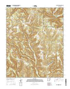 Old Lexington Arkansas Current topographic map, 1:24000 scale, 7.5 X 7.5 Minute, Year 2014
