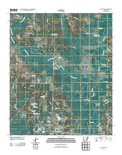 Old Town Arkansas Historical topographic map, 1:24000 scale, 7.5 X 7.5 Minute, Year 2011